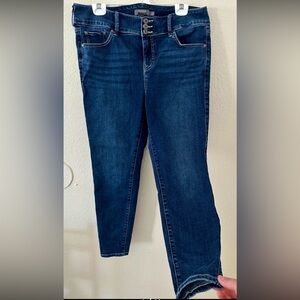 SZ 16S Torrid Jegging Skinny Super Soft High-Rise Jean - Dark Blue